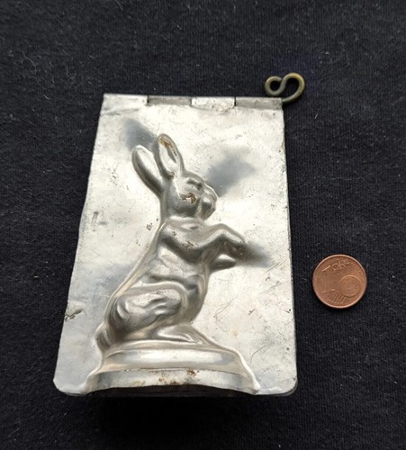Alte schokoladenform hase - kl.,